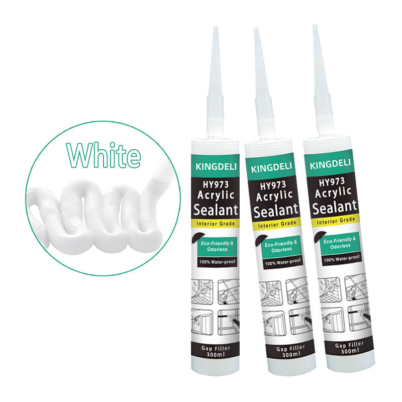 Làm khô nhanh keo silicone màu acrylic không thấm nước cho caulking