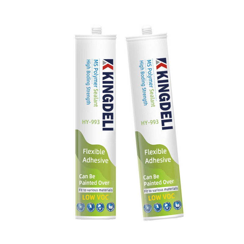 Bảo dưỡng nhanh chất bịt kín MS polymer trắng không ăn mòn không mùi cho gương