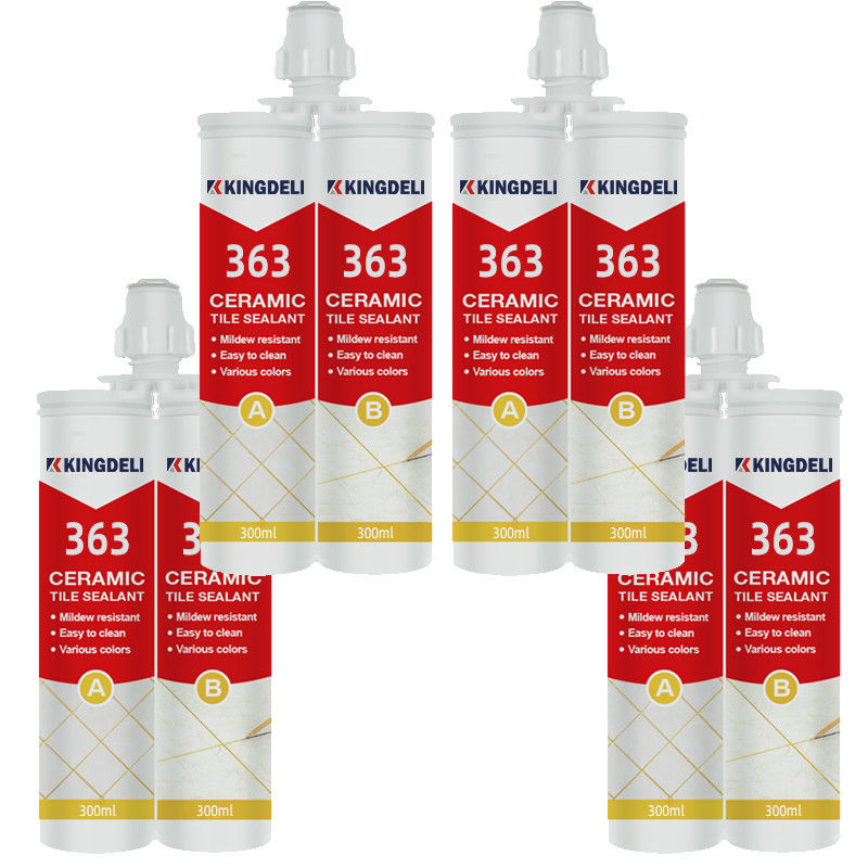 Hóa chất chống thấm Epoxy vữa, keo dán vết nứt gạch màu trắng 300ml