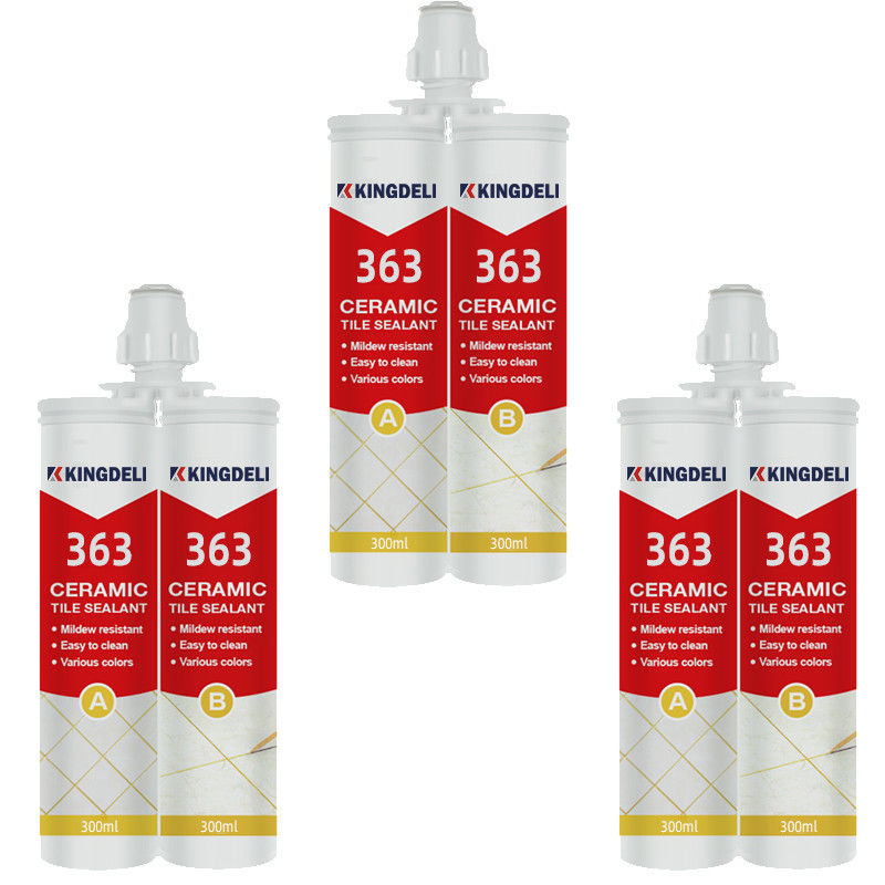 Keo dán gạch epoxy vàng, keo chà ron dạng lỏng cho gạch lát sàn phòng tắm