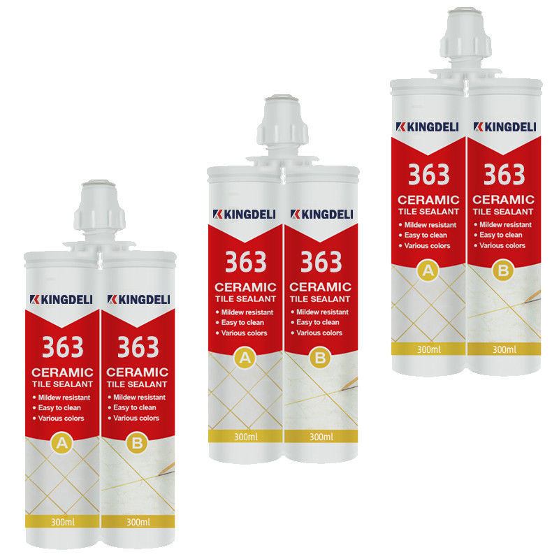 Thành phần kép Keo dán vữa gốc Epoxy Crystal Clear Color Chống chịu thời tiết