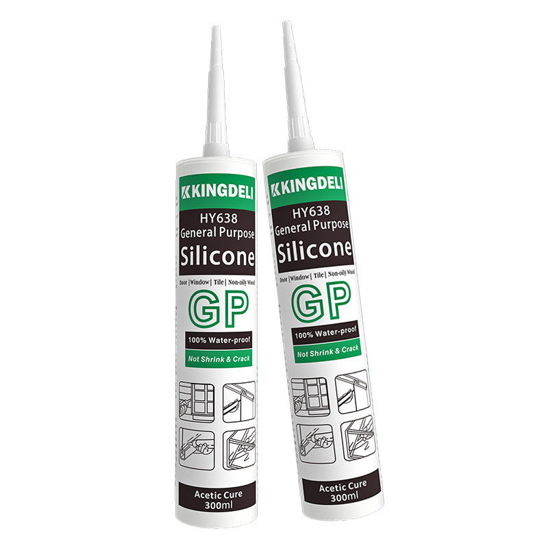 280ml Acetic Silicone Sealant GP RTV Glass Glue Waterproof Construction Sealant For Stone (Điện kín xây dựng chống nước cho đá)
